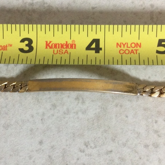 Avon Gold chain bar link bracelet - Picture 9 of 10